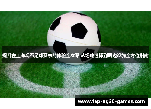 提升在上海观看足球赛事的体验全攻略 从场地选择到周边设施全方位指南